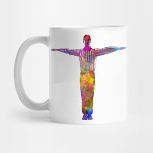 Soccer referee in watercolor Mug